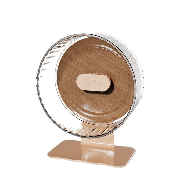 Hamster Cage Wheel - Rueda de Ejercicio Transparente y Silenciosa