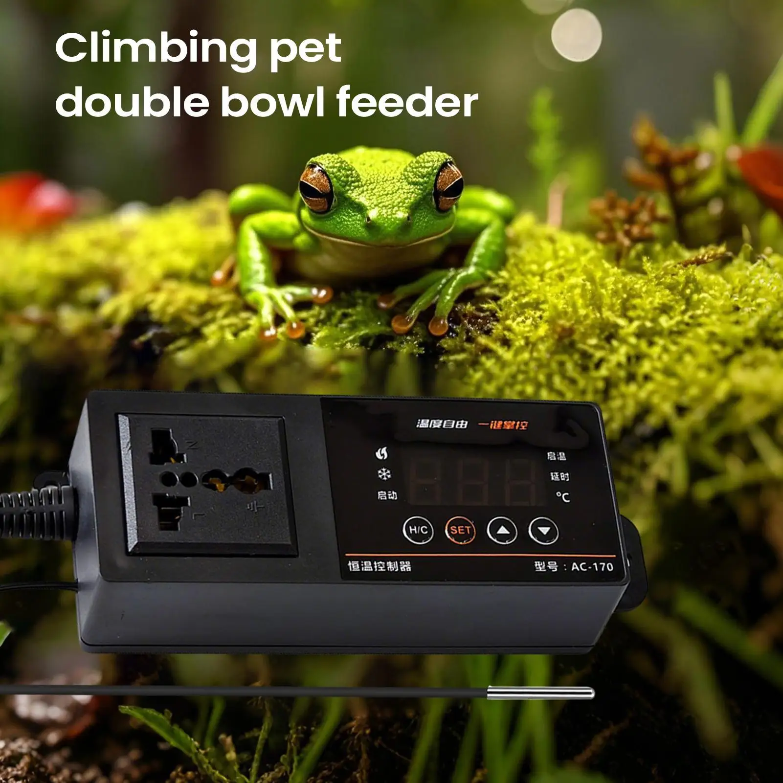 Pet Supplies In Uk - Termostato para tanque de reptiles, pantalla
