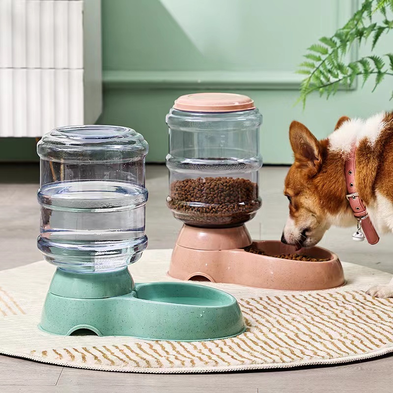 Pet Supplies Plus - Comedero para Mascotas de Gran Capacidad,