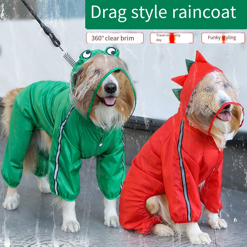 Pet Supplies Plus - Chubasquero impermeable para perros, impermeable para