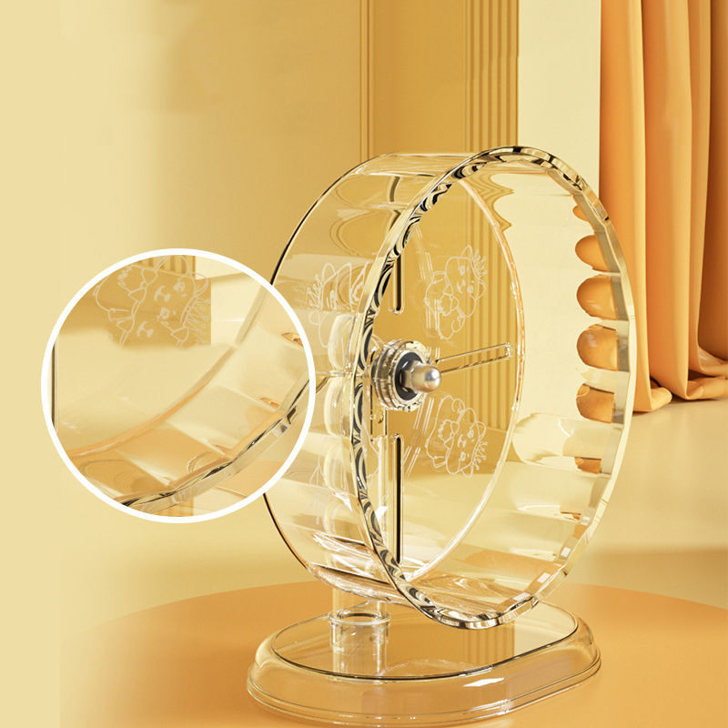 Hamster Cage Wheel - Rueda de jaula para hámster, acrílico,