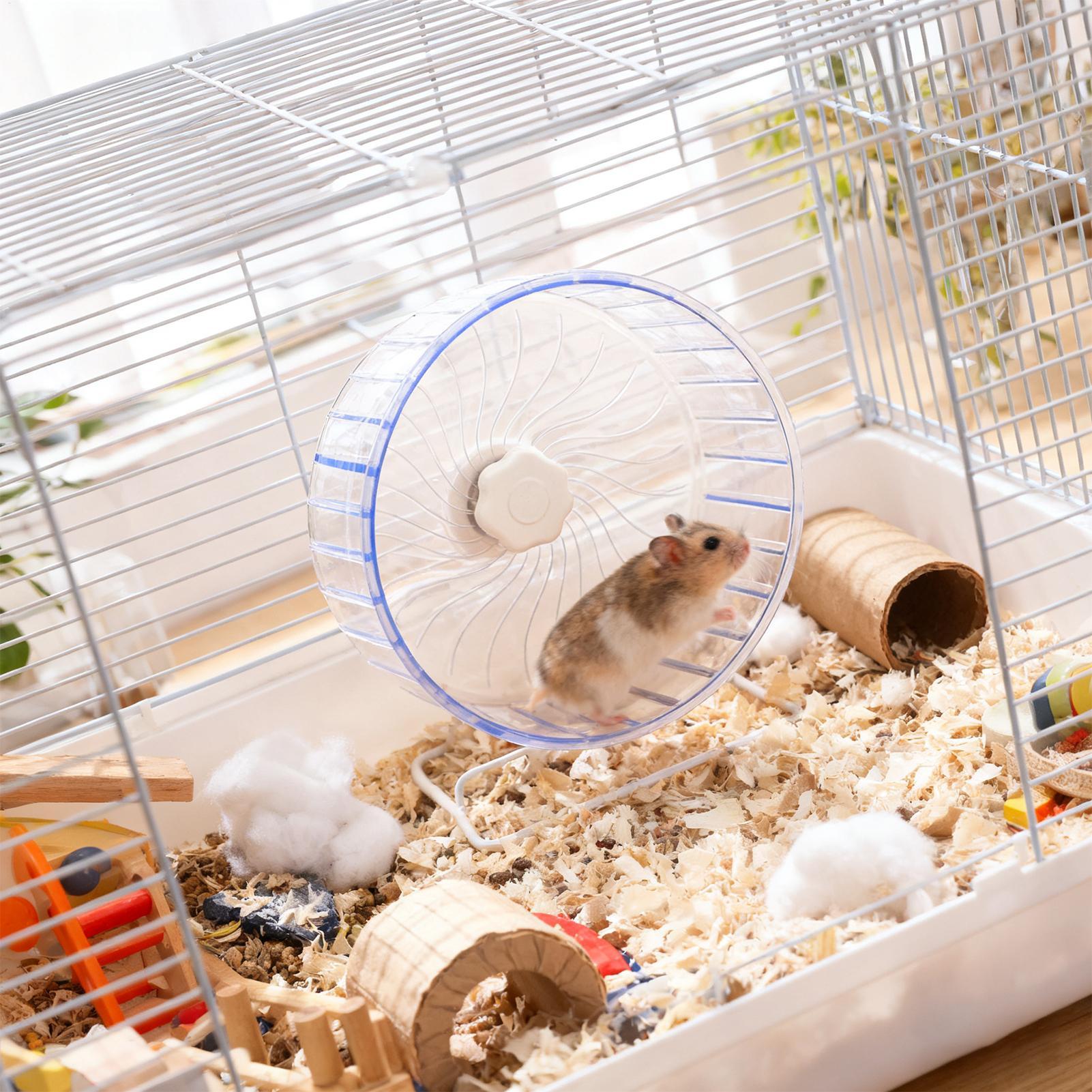 Rueda de Ejercicio Transparent - Hamster Cage Wheel reseña y precio