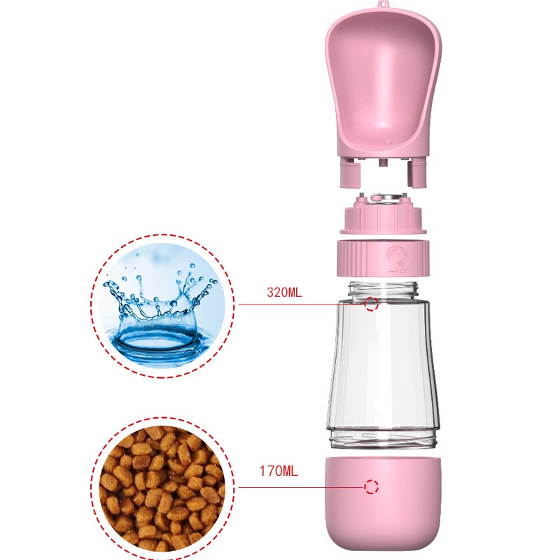 Botella de agua portátil 2 en  - Pet Supplies Plus reseña y precio