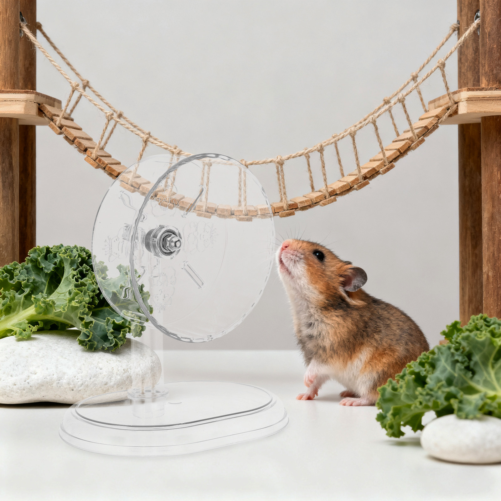 Rueda de Ejercicio Silenciosa  - Hamster Cage Wheel reseña y precio