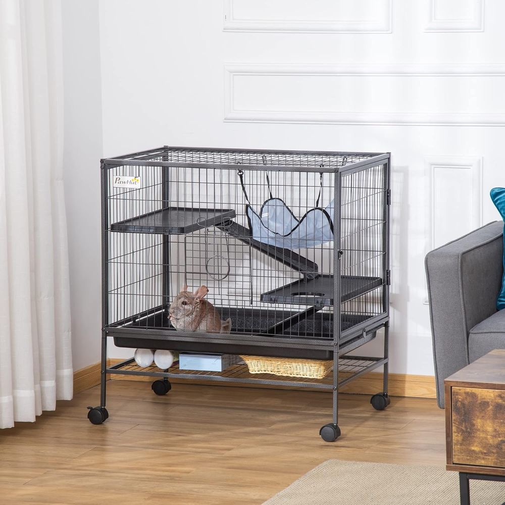 Jaula para Animales Pequeños c - Hamster Cage Wheel reseña y precio