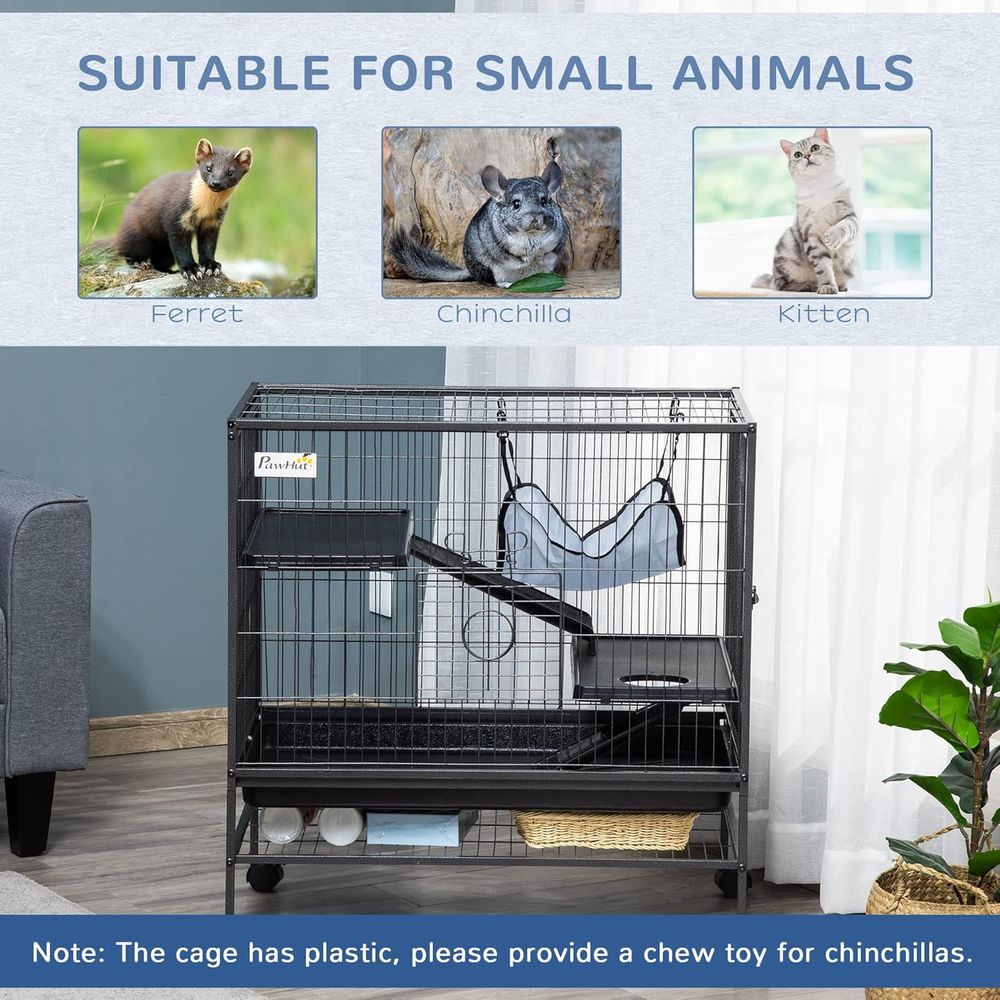 Jaula para Animales Pequeños c - Hamster Cage Wheel reseña y precio