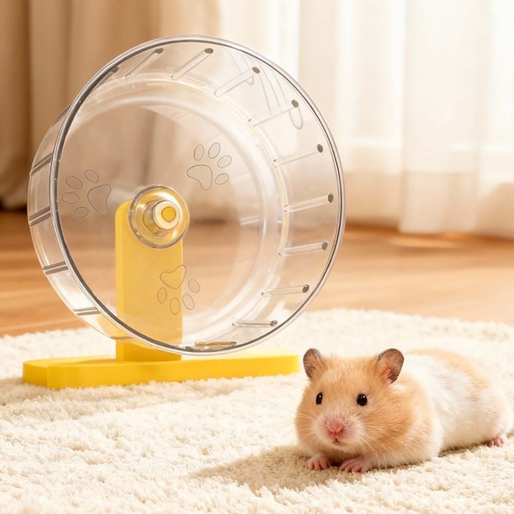 Rueda de ejercicio silenciosa  - Hamster Cage Wheel reseña y precio