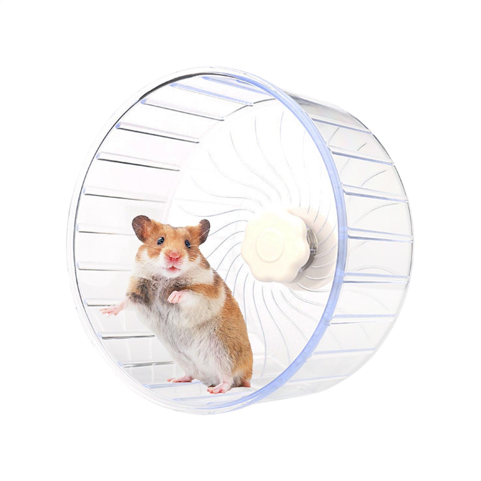 Rueda silenciosa para hámster, - Hamster Cage Wheel reseña y precio