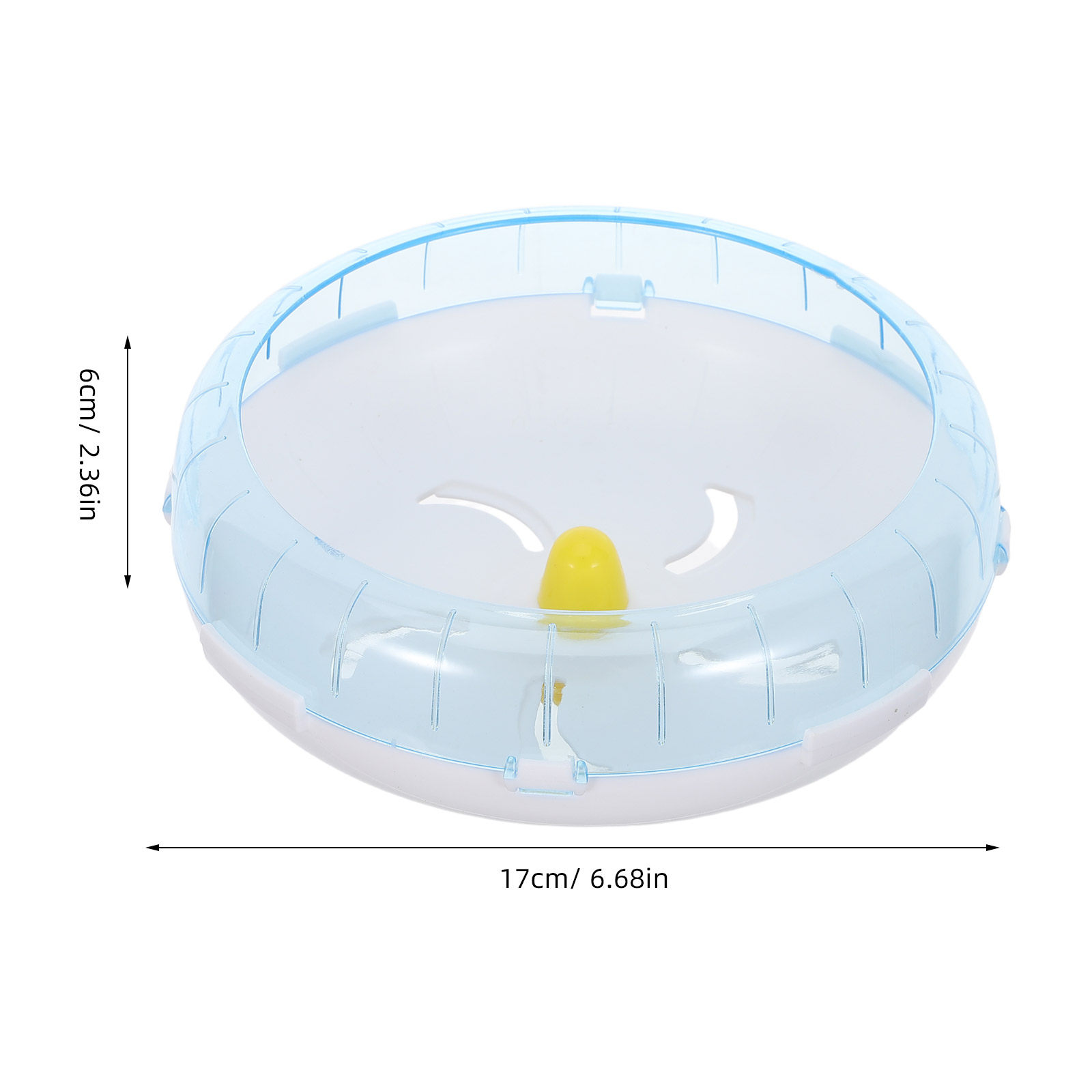 Rueda silenciosa para hámster  - Hamster Cage Wheel reseña y precio