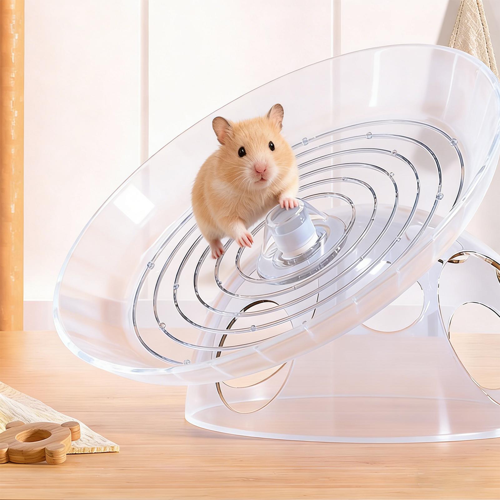 Ruedas antideslizantes para há - Hamster Cage Wheel reseña y precio
