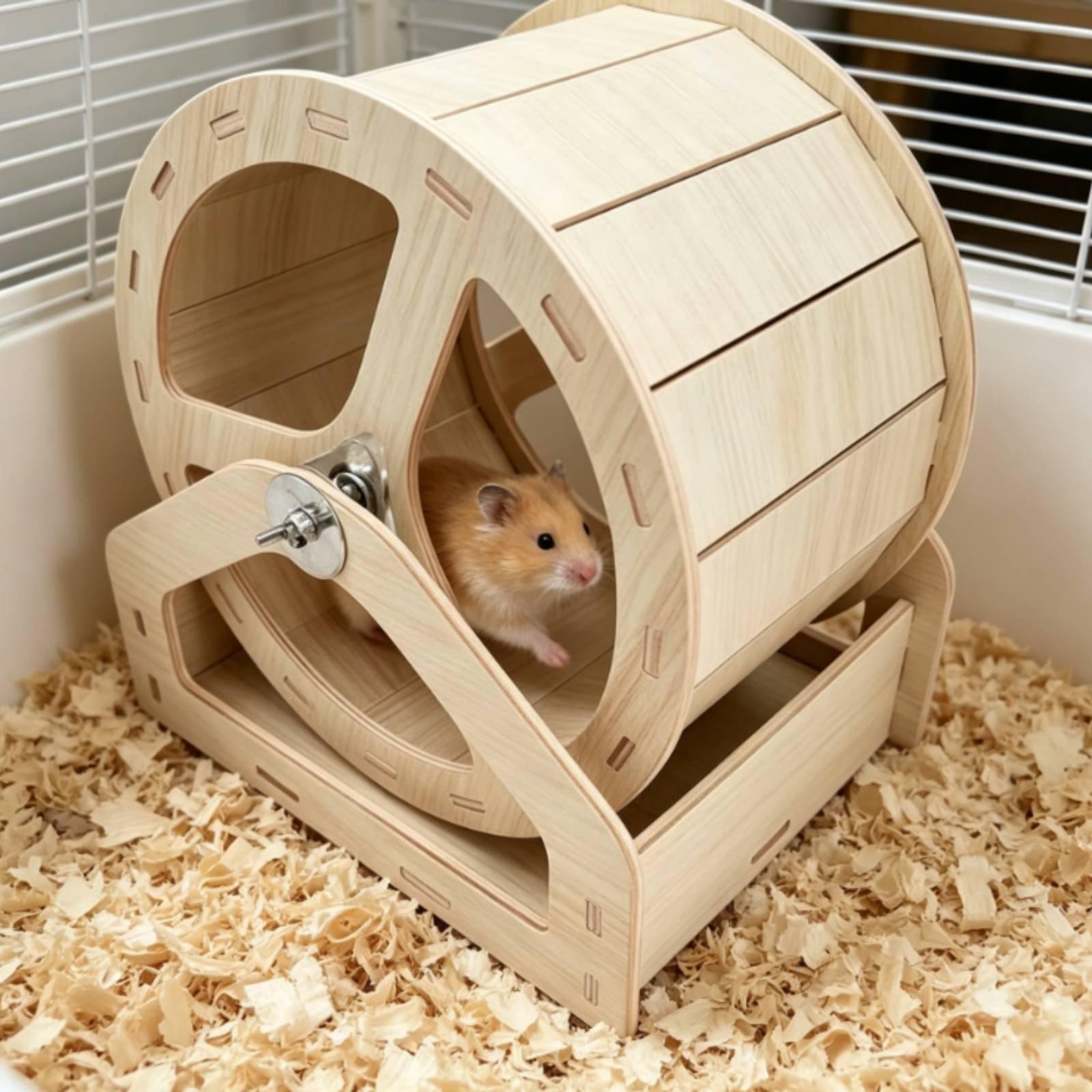 Rueda de Ejercicio para Hámste - Hamster Cage Wheel reseña y precio