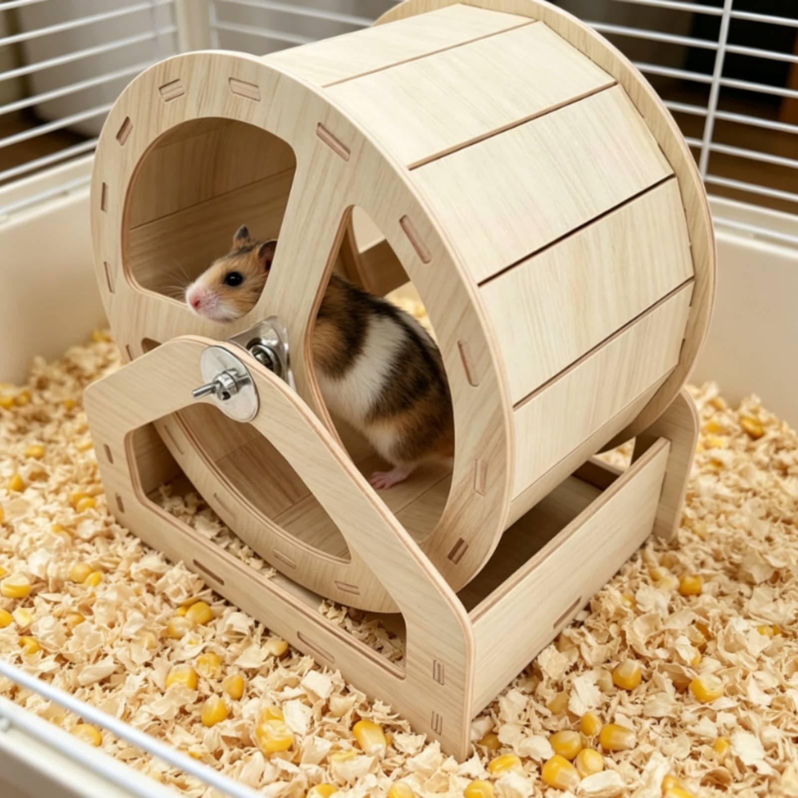 Rueda de Ejercicio para Hámste - Hamster Cage Wheel reseña y precio