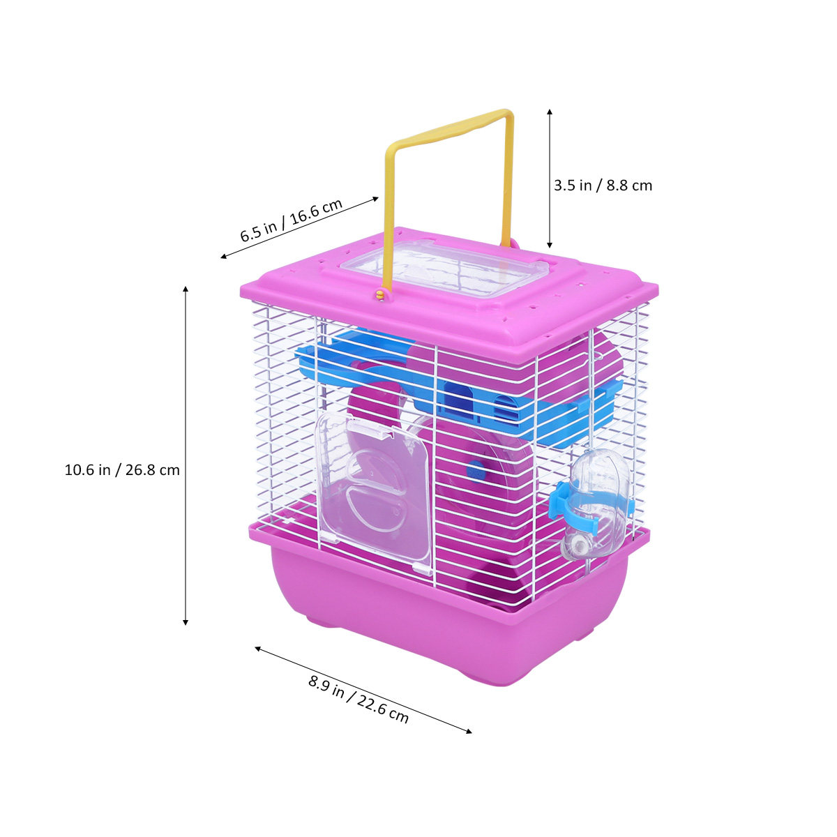 Jaula para Hámster de Doble Ca - Hamster Cage Wheel reseña y precio