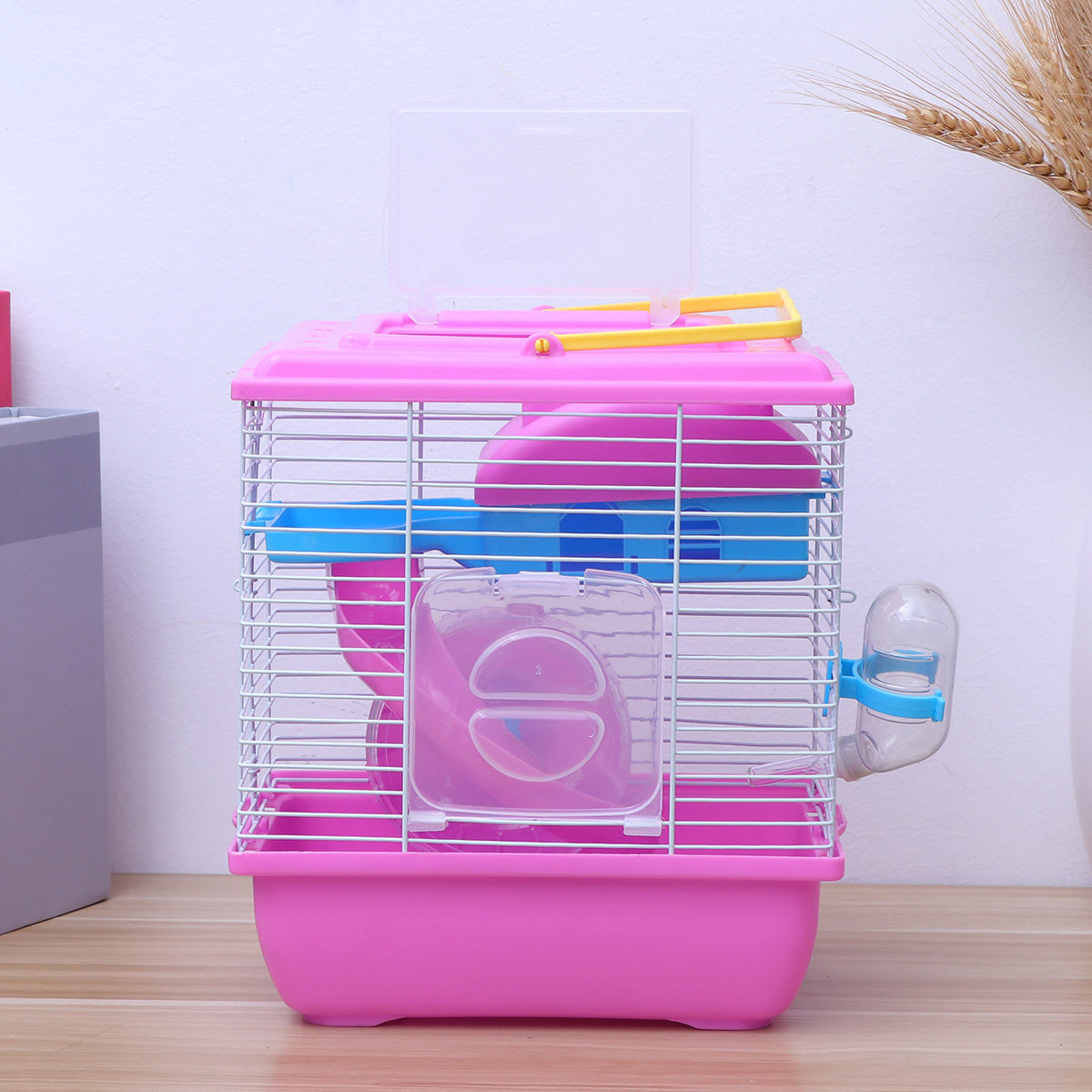 Jaula para Hámster de Doble Ca - Hamster Cage Wheel reseña y precio